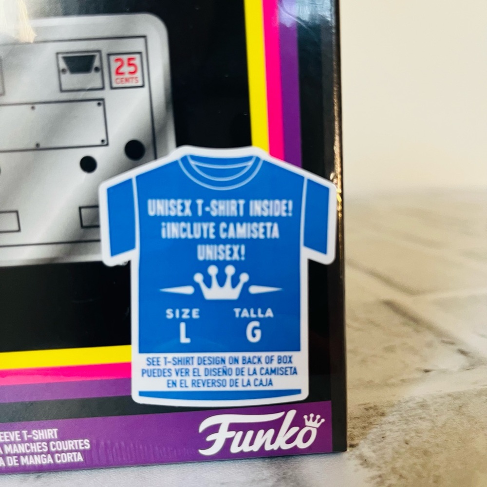 Funko Limited Edition Stranger Things Arcade Boxed Unisex T-Shirt Sz Large - Picture 2 of 5